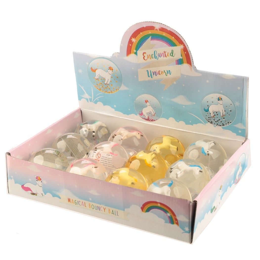 Unicorn Flashing LED Bouncy Ball