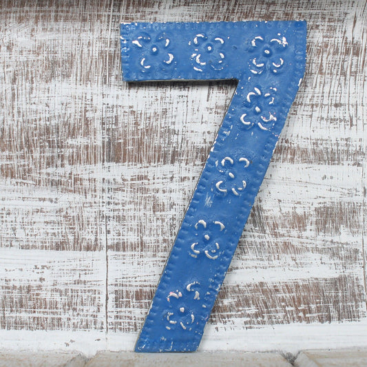 Number "7" - Assorted Colours - 15cm