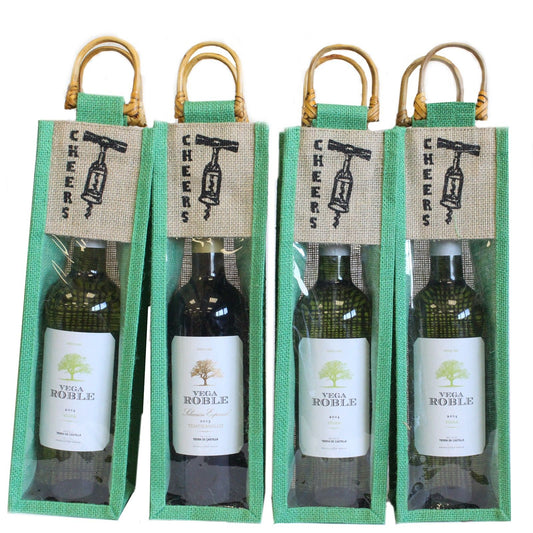 Cane Handle & PVC pannel - Green - Corkscrew