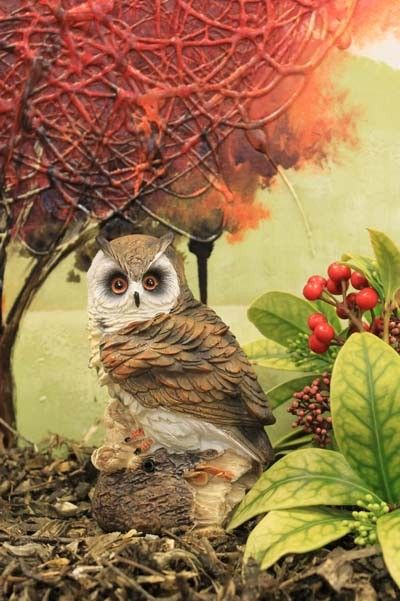 Gartenlichter & Bewegungsmelder Eule