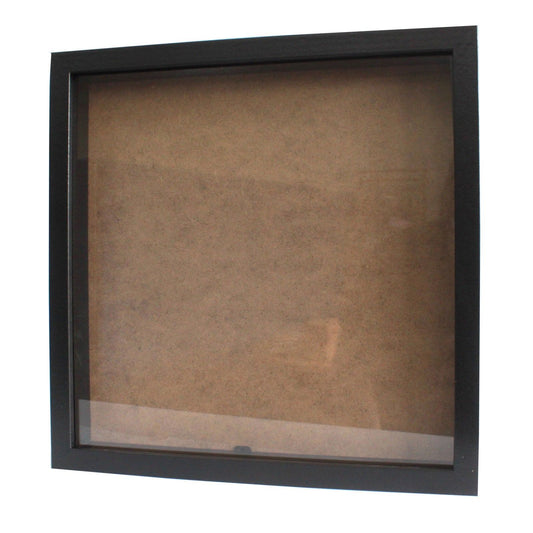 Deep Box Frame - Large Square - 34x34cm - Black