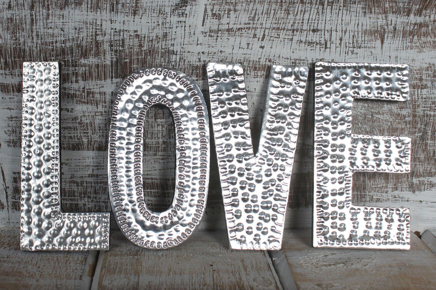 Sm Arty Aluminum Letters - LOVE