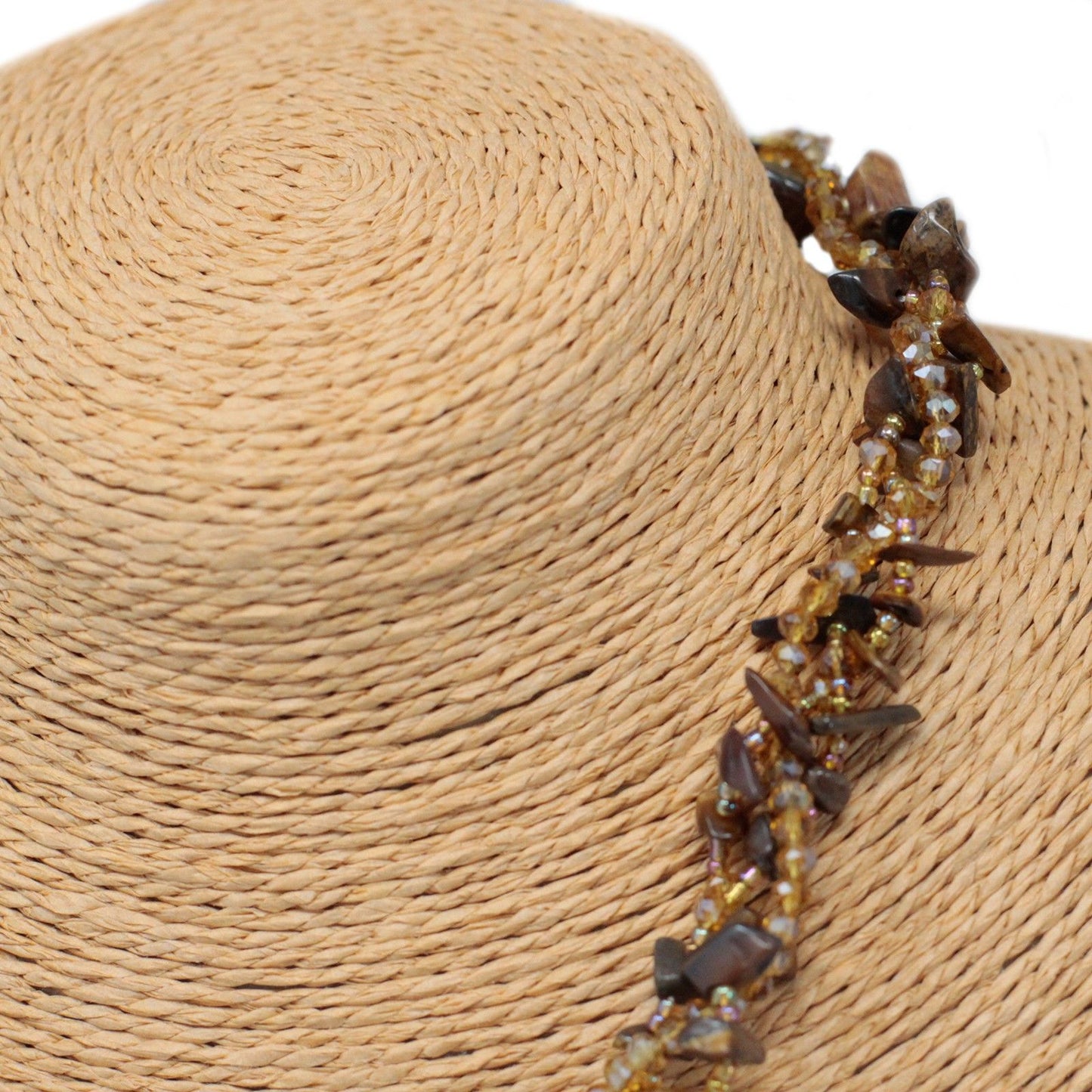 Chipstone & Bead Necklace - Tiger Eye
