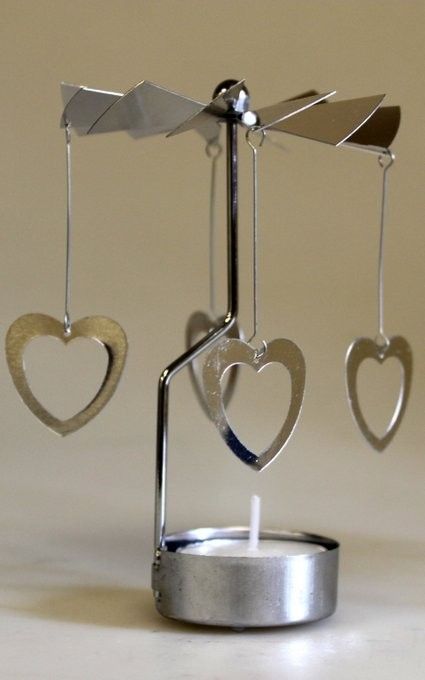 Moving Shadows Night Light - Hearts