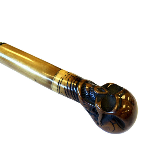 Vintage Magnifying Glasses - Gothic Skull