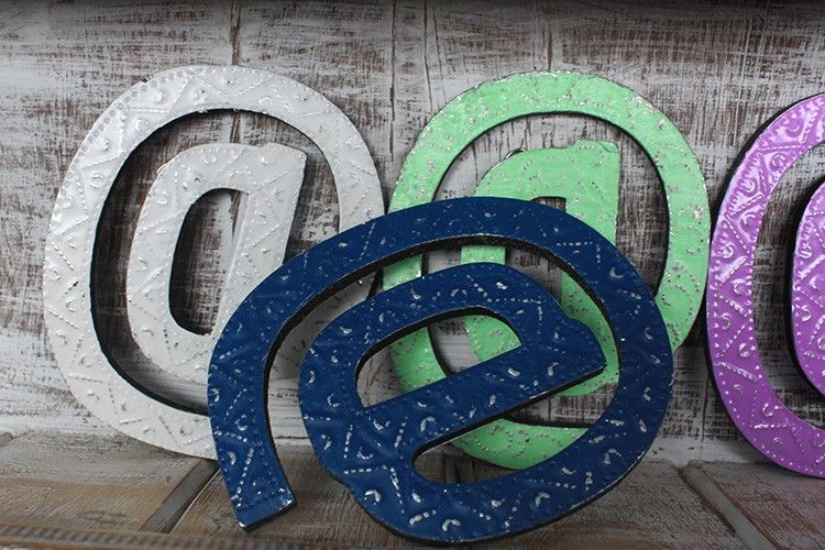 Symbol "@" - Assorted Colours - 15cm