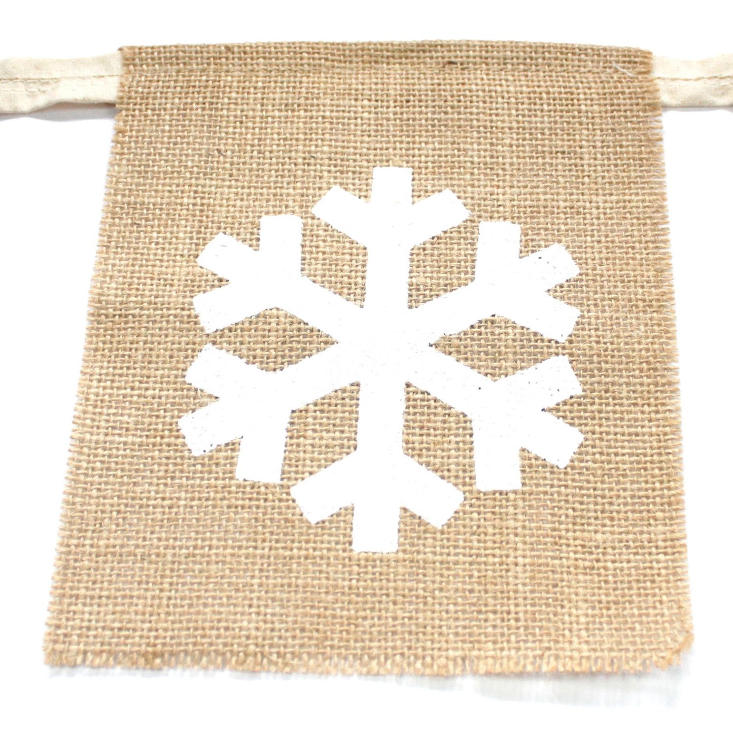 Natural Bunting - MERRY CHRISTMAS