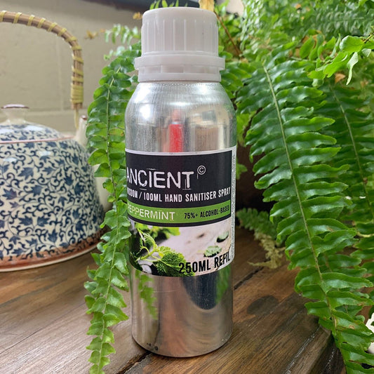 250ml Hand Sanitiser Spray Refill - Peppermint