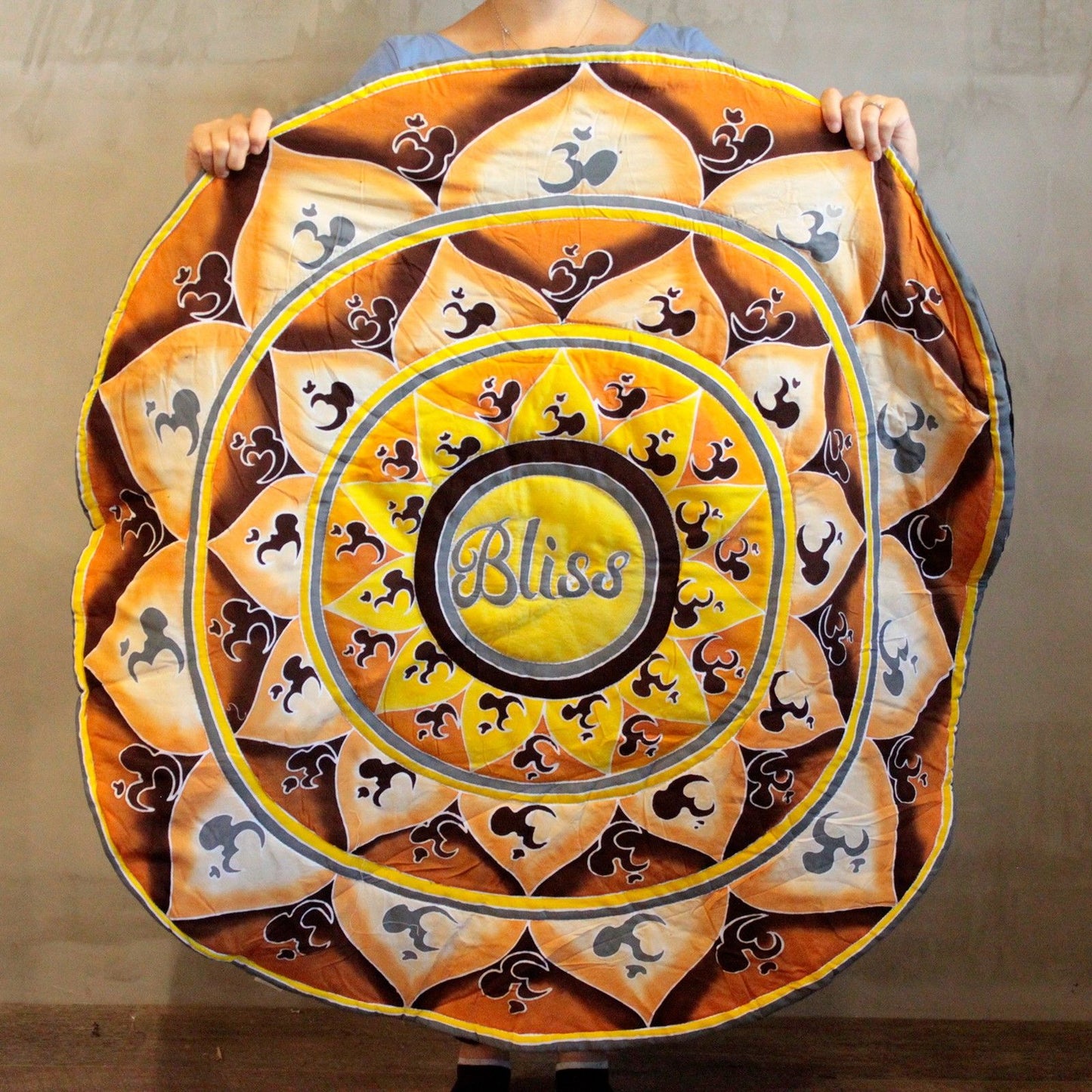 Round Bliss Mandala Meditation Mat