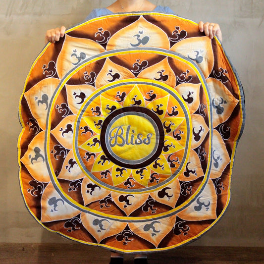 Round Bliss Mandala Meditation Mat