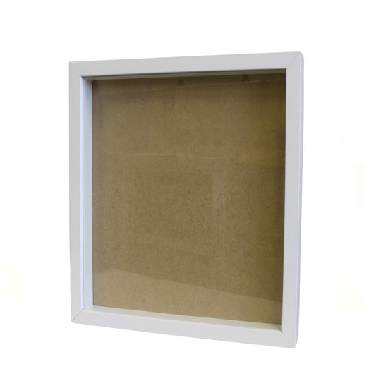 Deep Box Picture Frame 10x12 inch - White