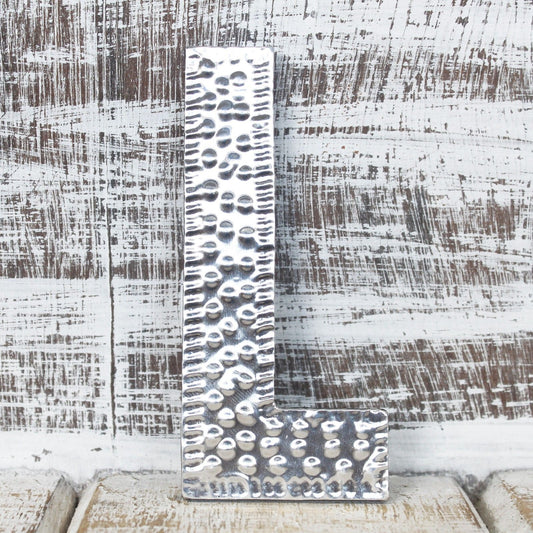 Sm Arty Aluminum Letters - L
