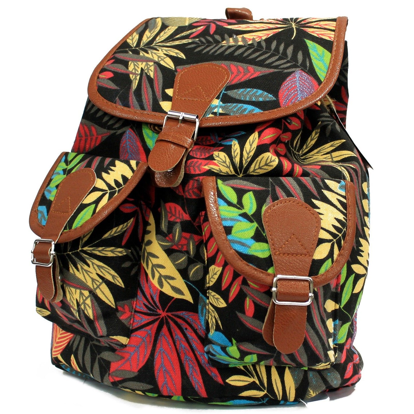 Jungle Bag - Big Backpack - Black / Orange