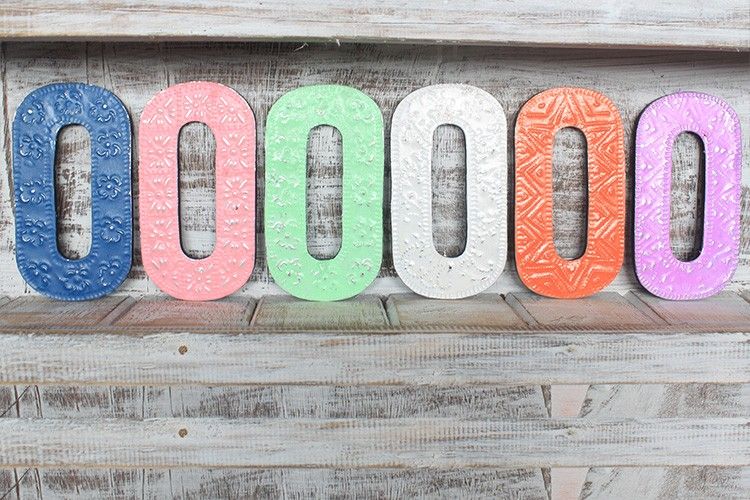 Letter "O" - Assorted Colours - 15cm