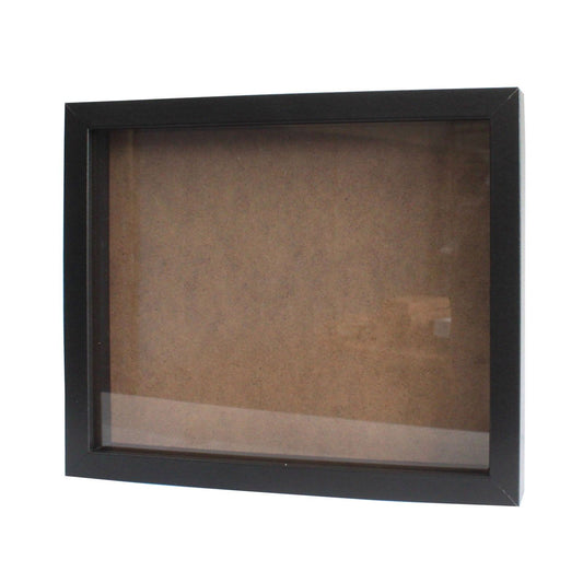 Deep Box Frame - Large Portrait - 25x30cm - Black