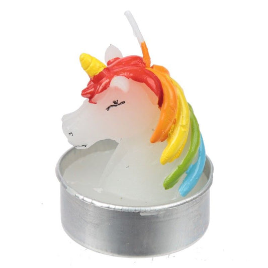 Tea Light Candle - Enchanted Rainbow Unicorn