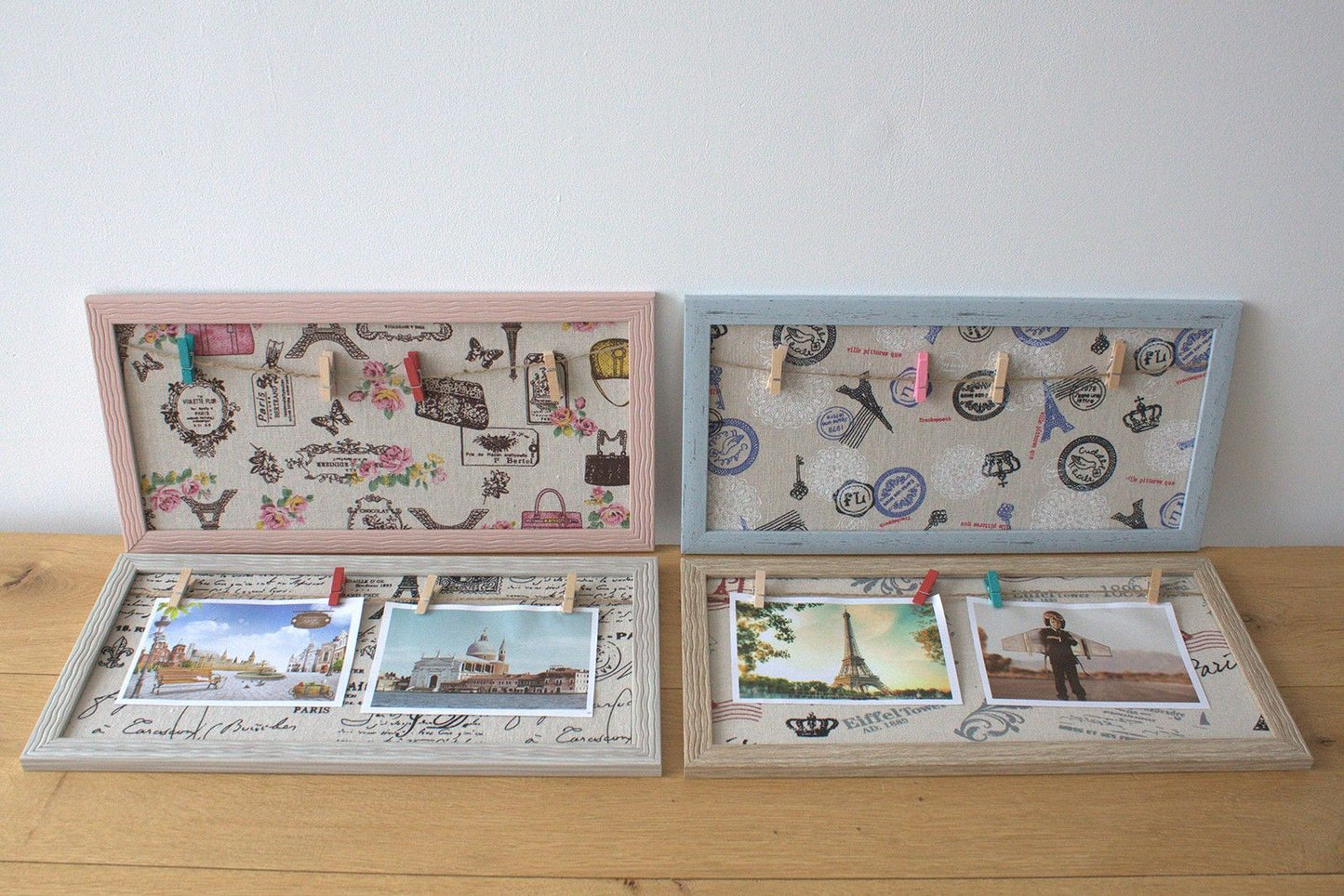 Mini DIY Peg Photo Frames - Assorted Paris