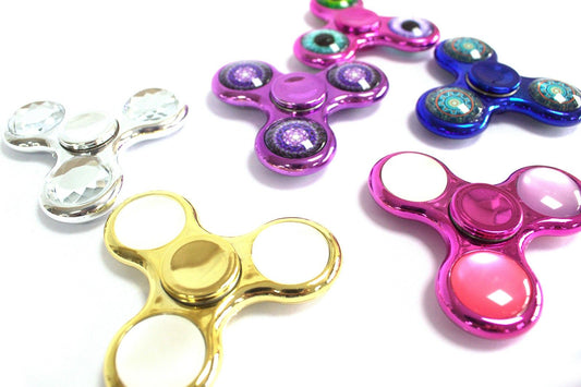 Metal Fidget Spinner - Purple Mandela