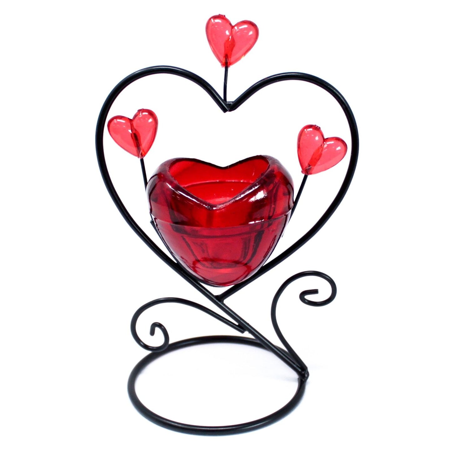 Romantic Candleholder - Single Heart in Heart