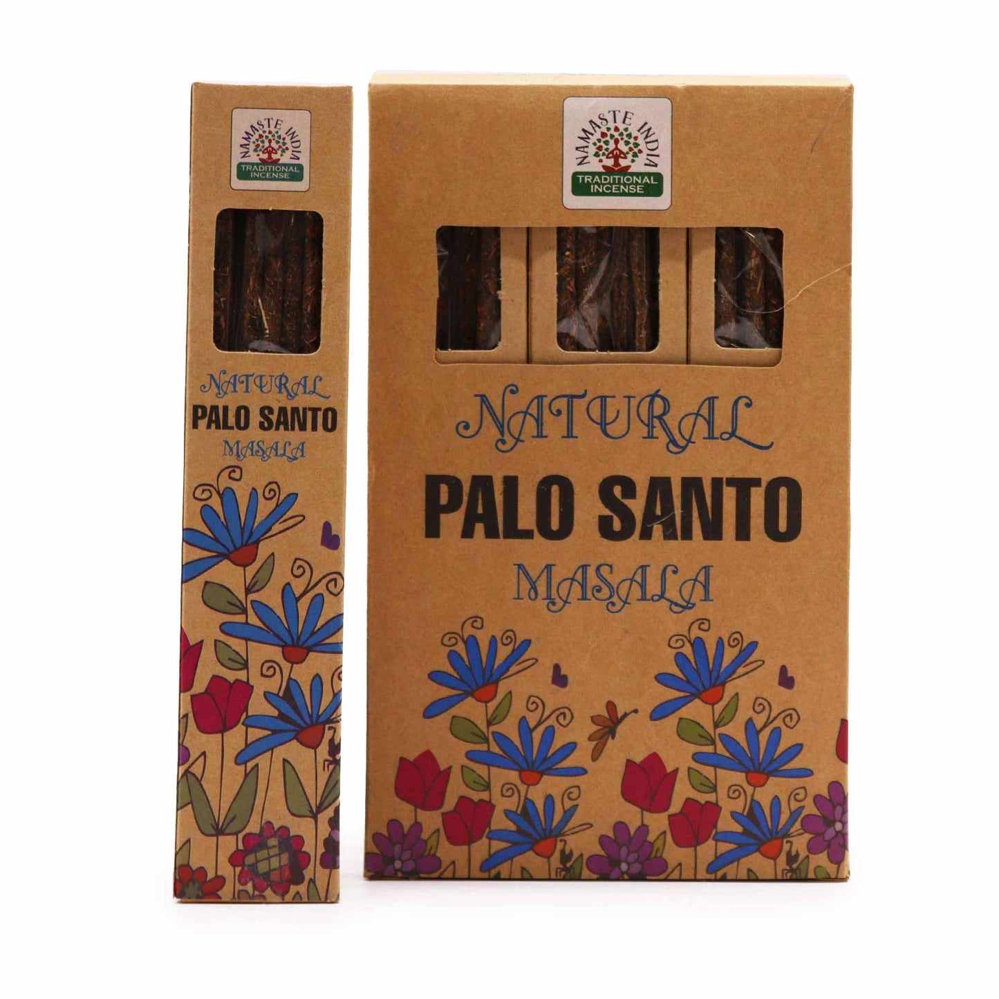 Natural Botanical Masala Botanical Incense - Palo Santo