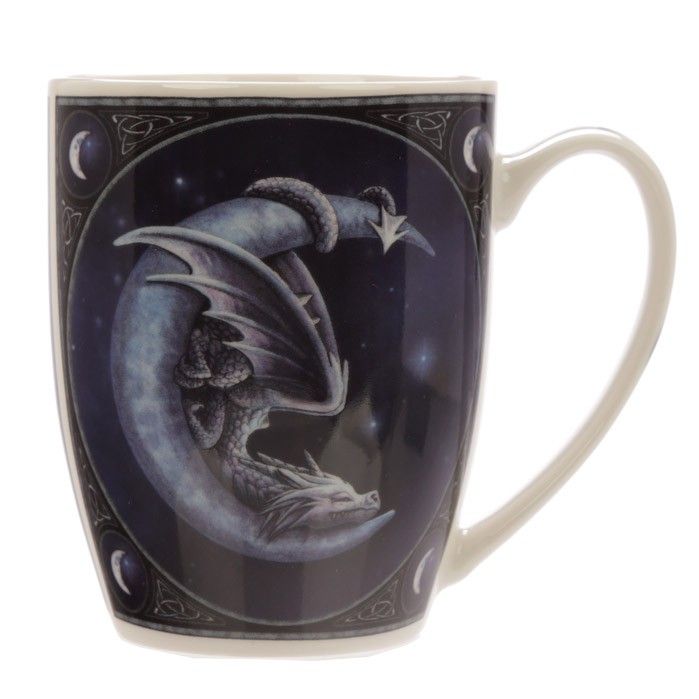 Lisa Parker Sweet Dreams Dragon and Moon New Bone China Mug