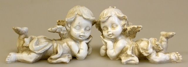 Vintage Cherubs - Set of 2 - Lounging
