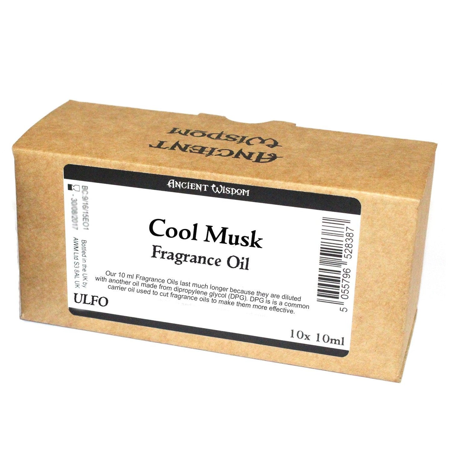 10 ml Cool Musk Fragrance Oil - Unlabelled