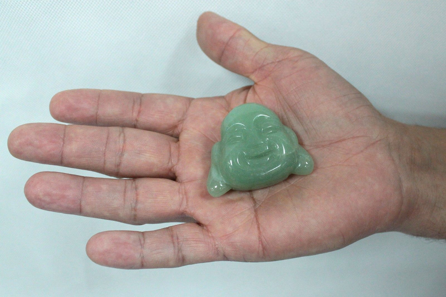 Gemstone Buddha Head - Opalite
