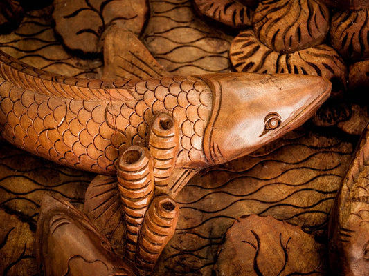 Bali Artisan Panels - Fish & Coral