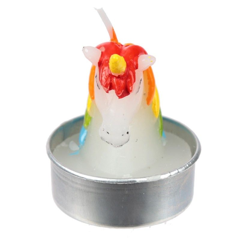 Tea Light Candle - Enchanted Rainbow Unicorn