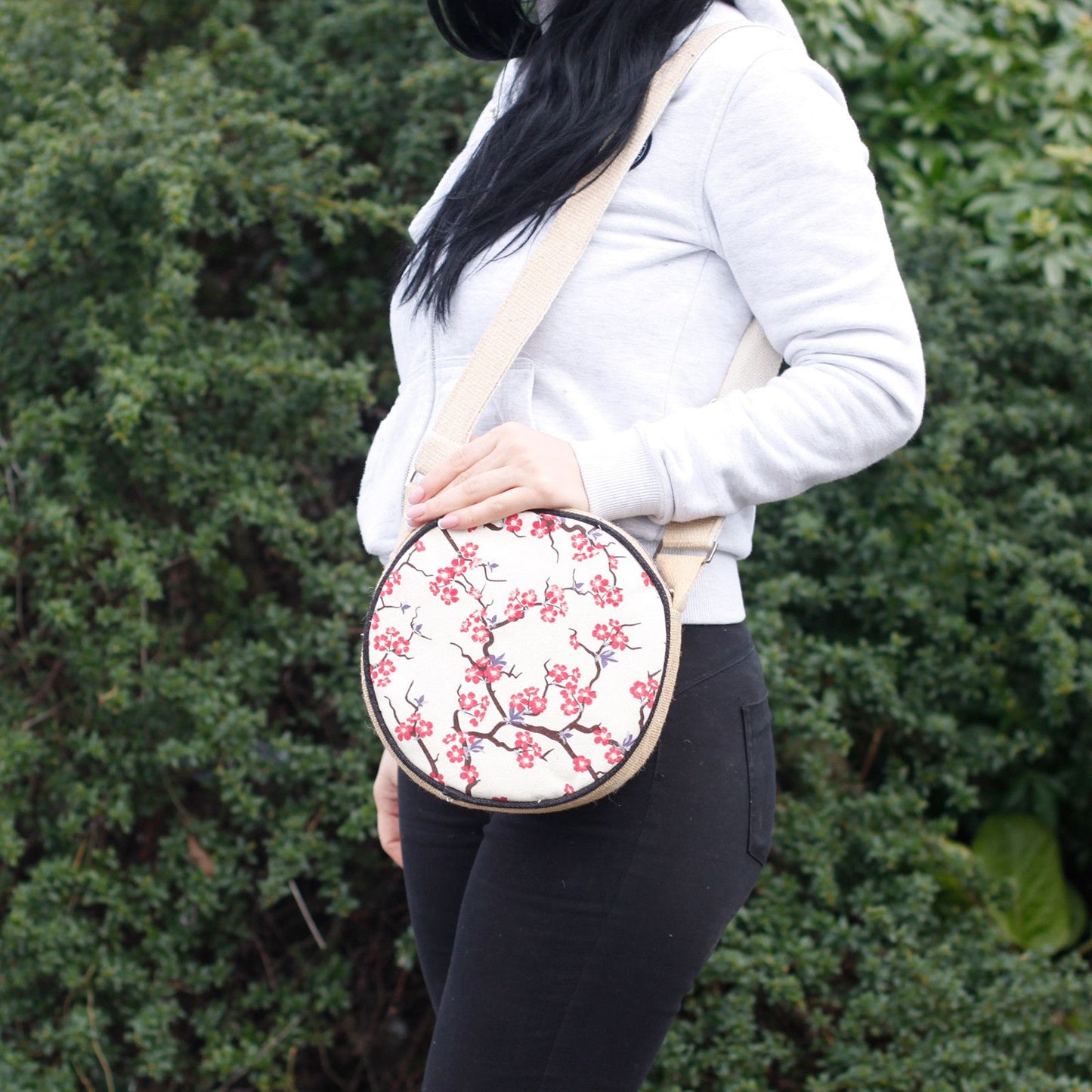 Eco Round Bags - Cherry Blossom