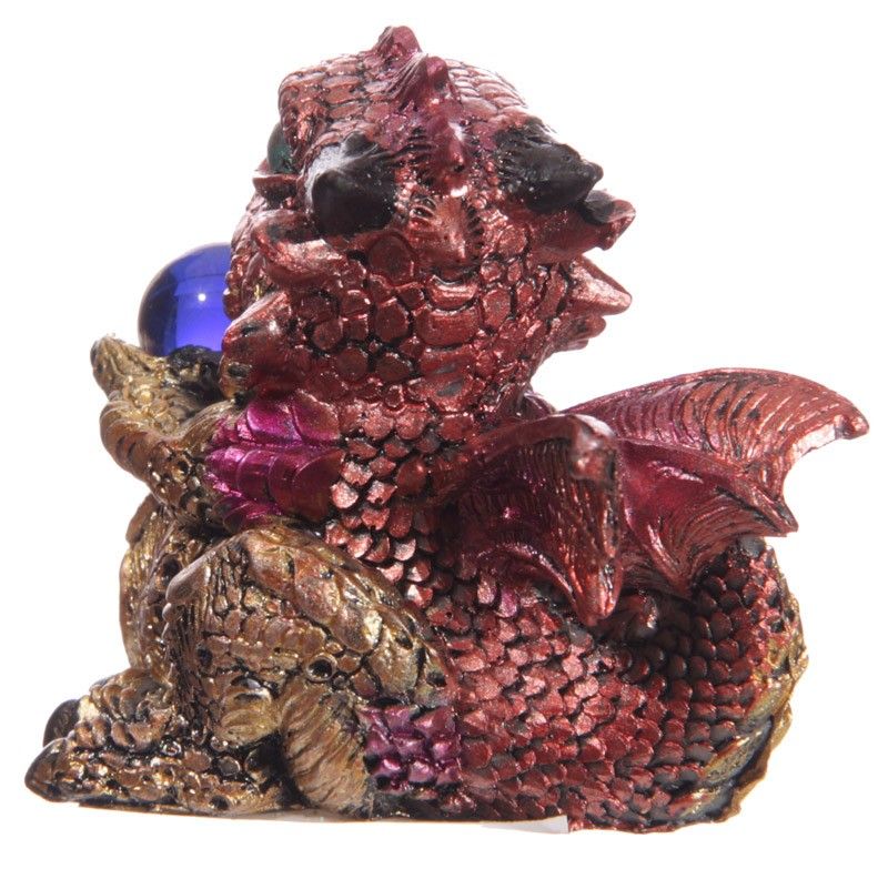 Cute Baby Dragons with Crystal Ball
