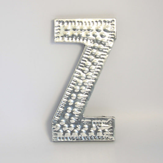 Sm Arty Aluminum Letters - Z