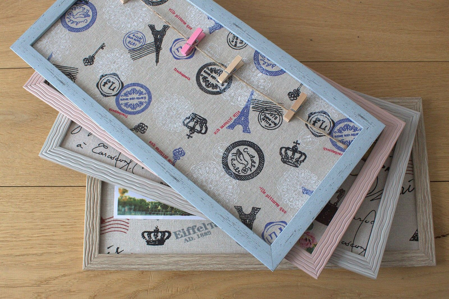 Mini DIY Peg Photo Frames - Assorted Paris