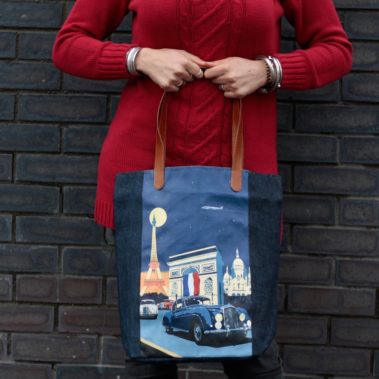 Vintage Travel Bag - Paris