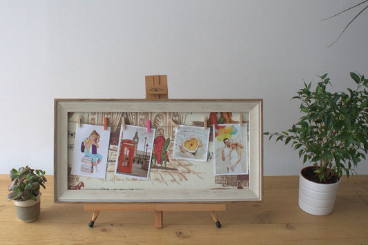 Med DIY Peg Photo Frames - Mozart