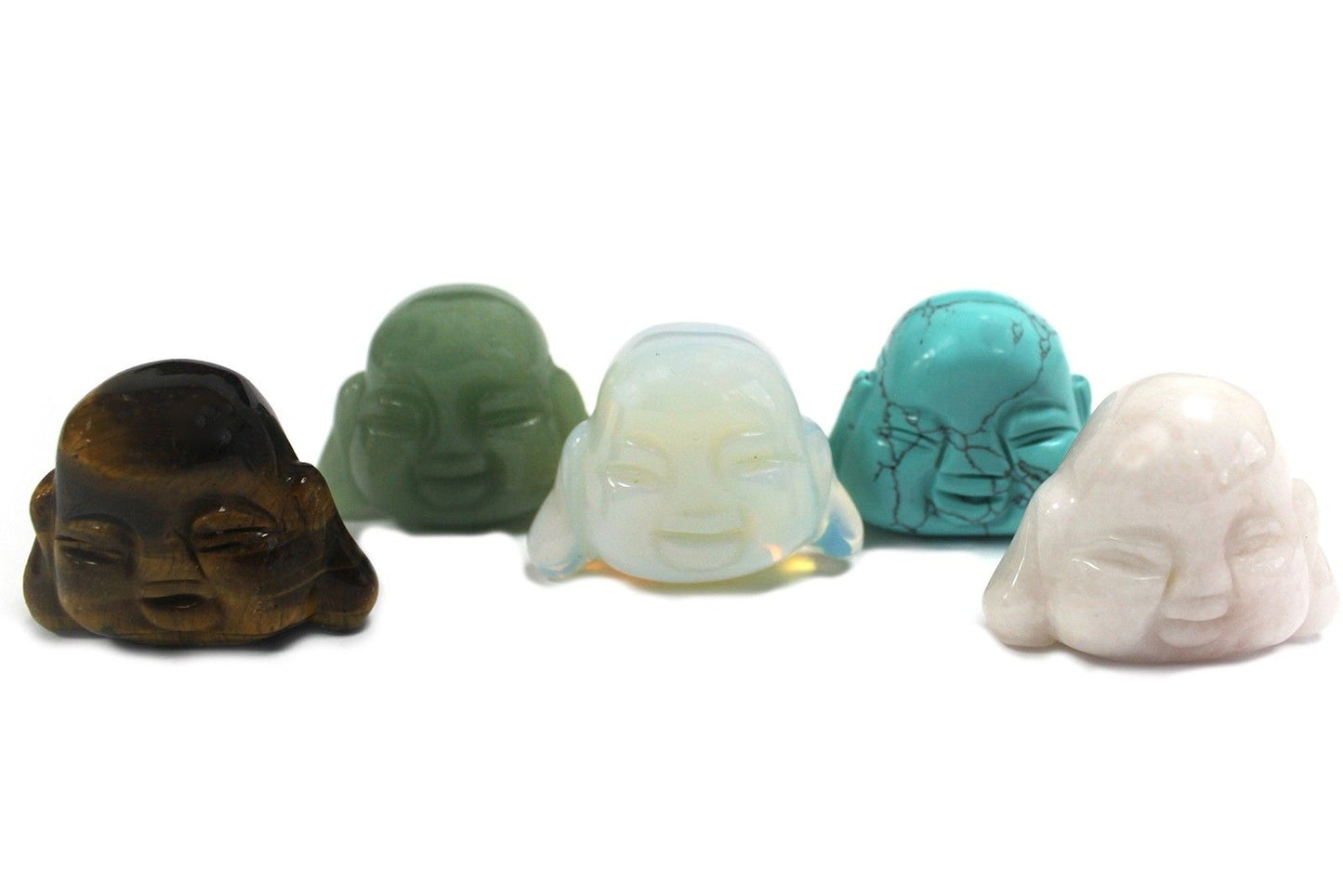 Gemstone Buddha Head - Turquoise