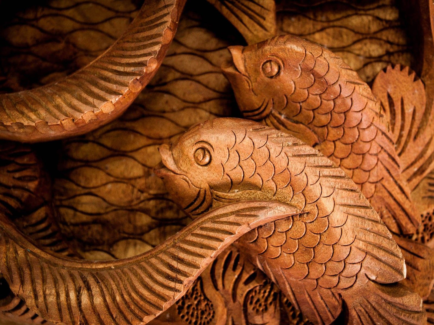 Bali Artisan Panels - Fish & Coral