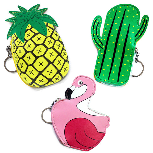 Fun Money Pouch (asst designs) - Tropical Dreams