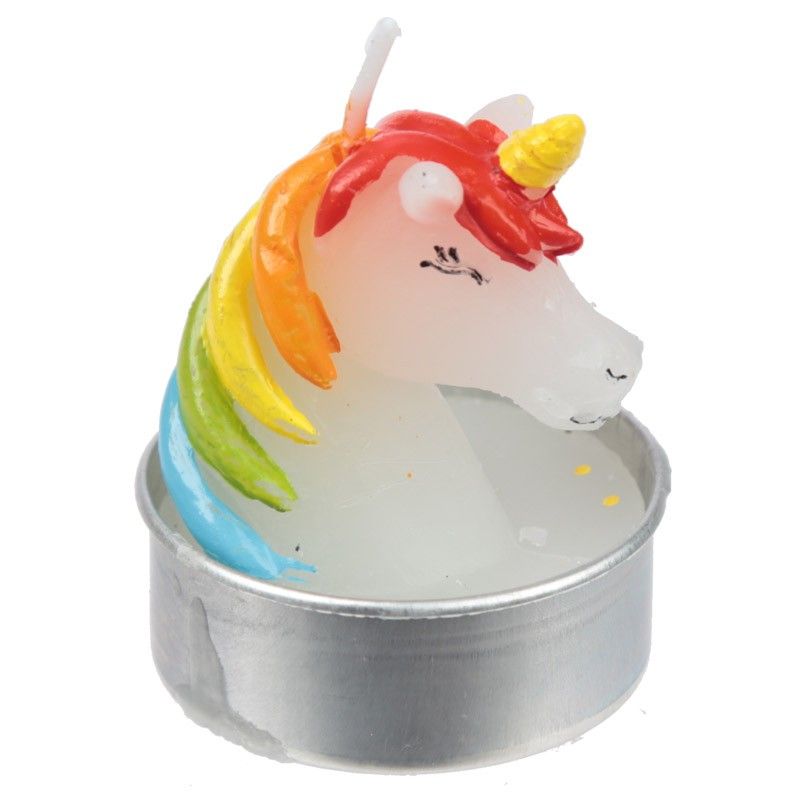 Tea Light Candle - Enchanted Rainbow Unicorn