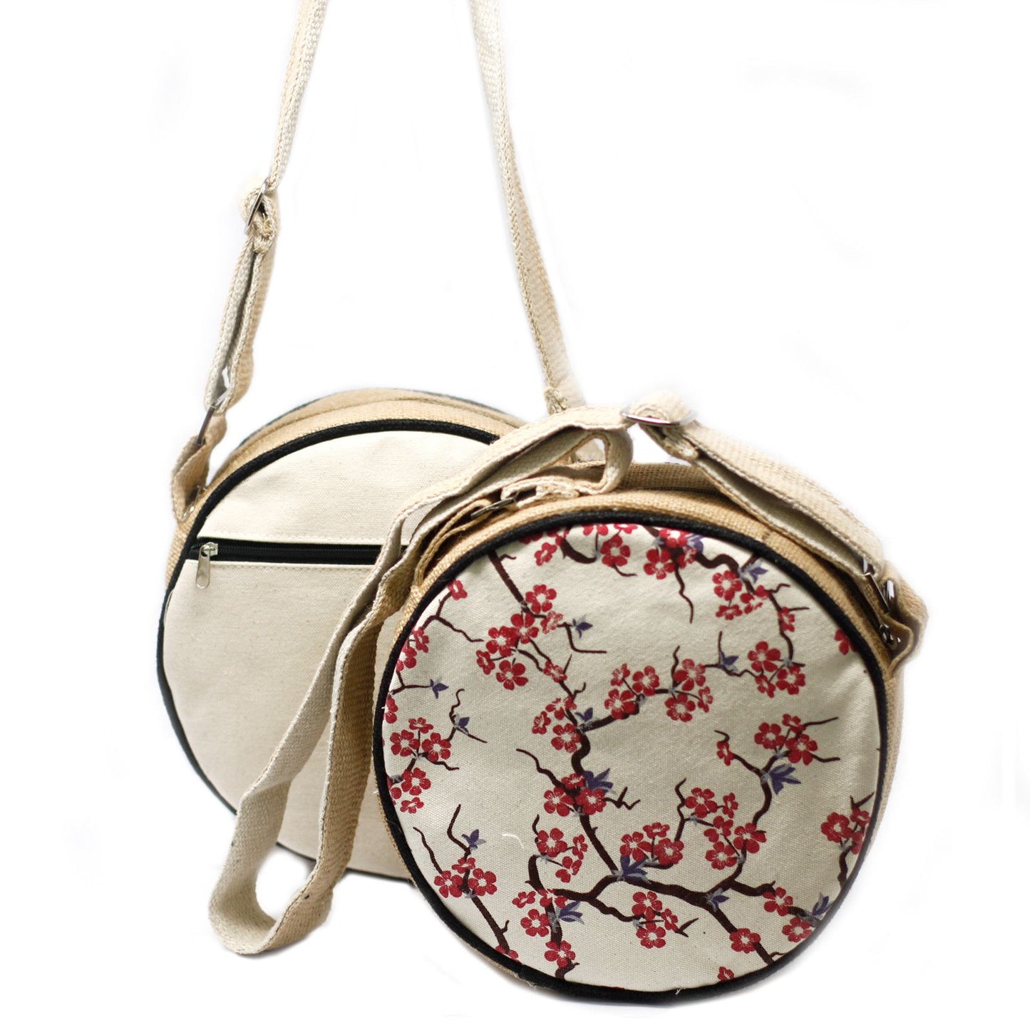 Eco Round Bags - Cherry Blossom