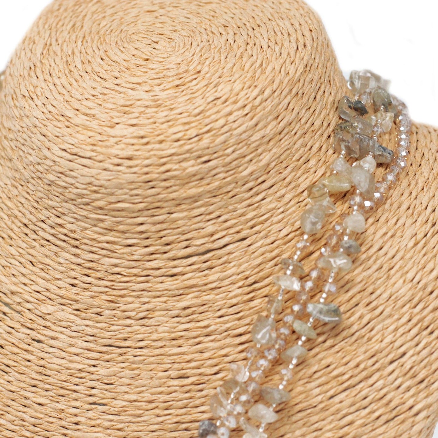 Chipstone & Bead Necklace - Smoky Quartz
