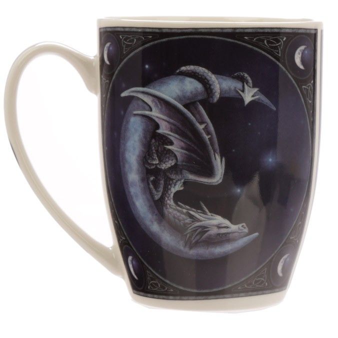 Lisa Parker Sweet Dreams Dragon and Moon New Bone China Mug
