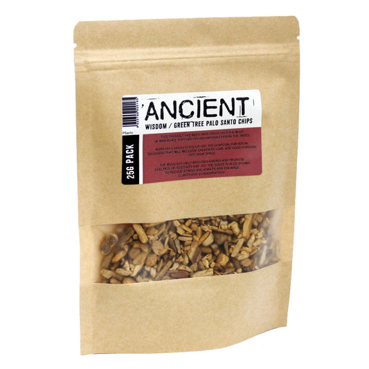 25g Green Tree Palo Santo Wood Chips