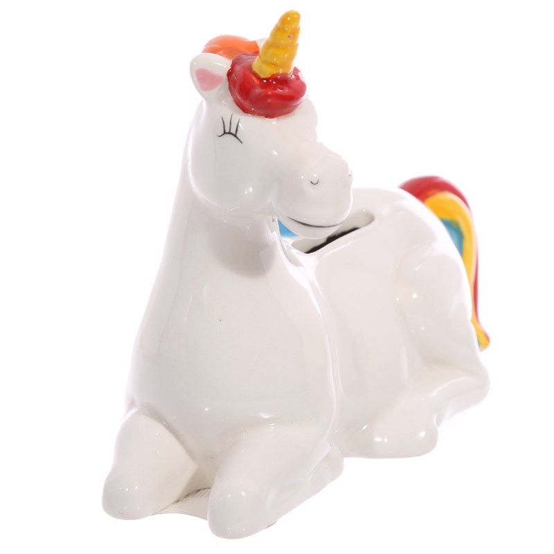 Unicorn on Rainbow money Box