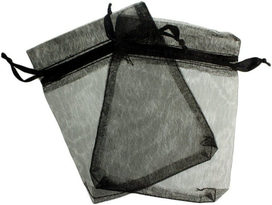 Med Organza Bags - Black