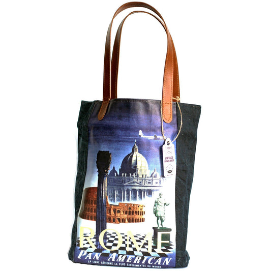 Vintage Travel Bag - Rome