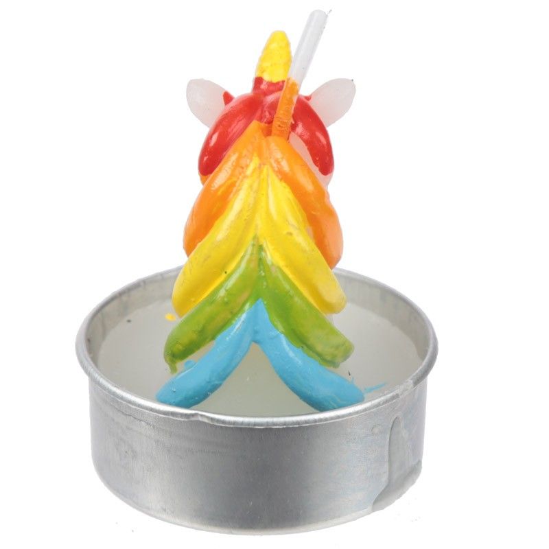 Tea Light Candle - Enchanted Rainbow Unicorn