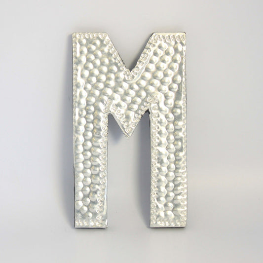 Sm Arty Aluminum Letters - M