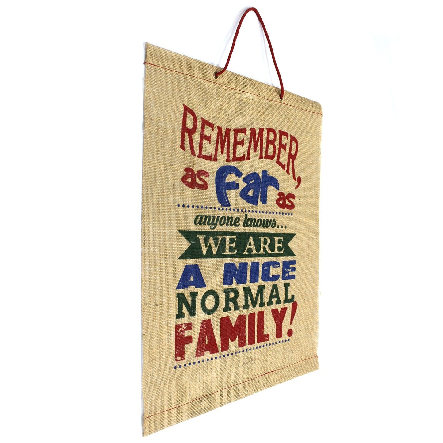 Wise Words - A Nice Normal Family
